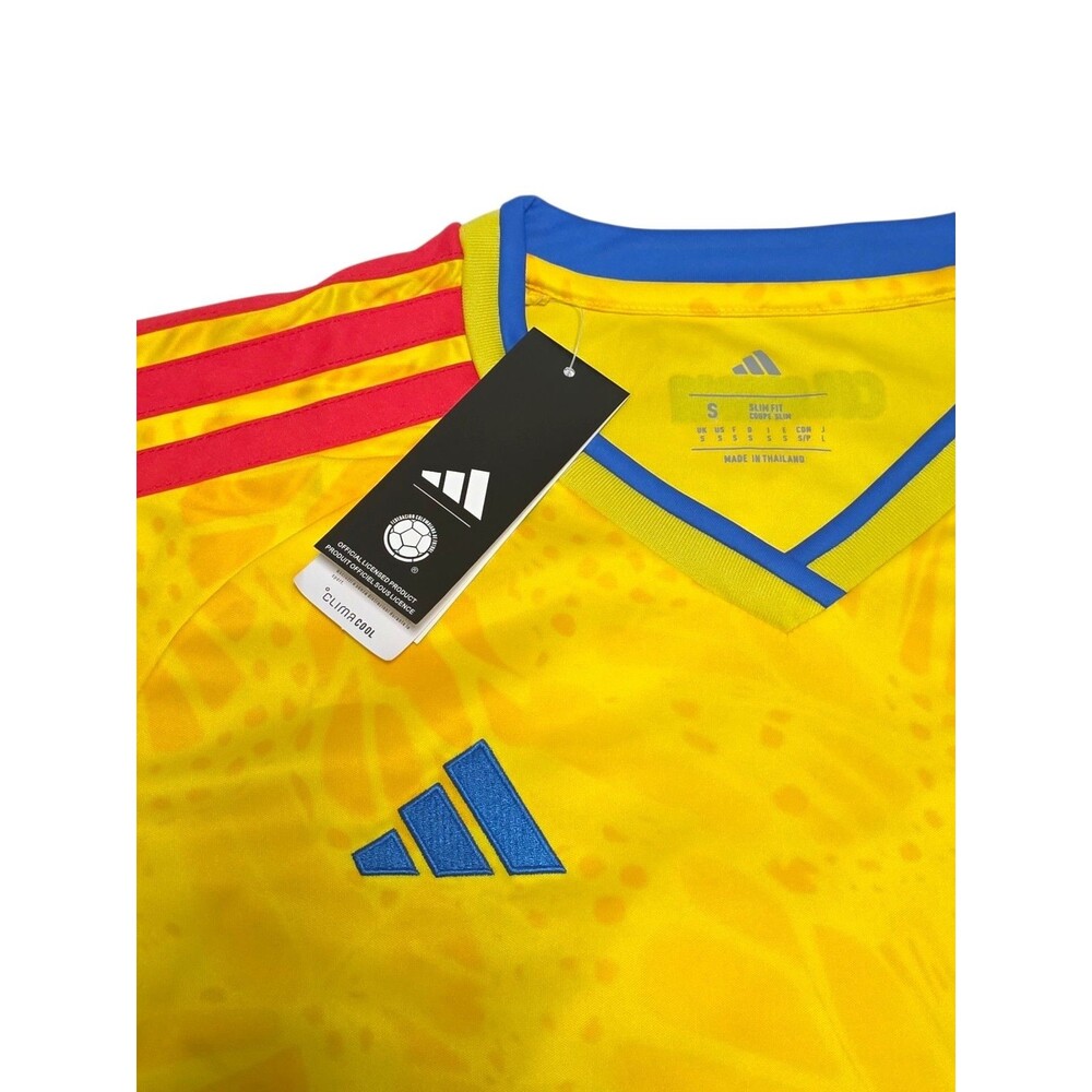 Small WOMEN Adidas Colombia Home Jersey FIFA Futbol Soccer Jersey 2025/2026 - Picture 4 of 6